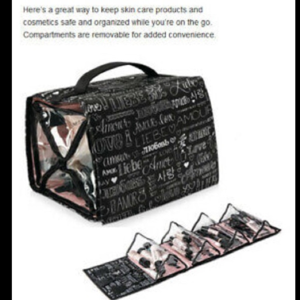 🌺 Mary Kay Roll Up Travel Make-Up/Toiletries  Bag